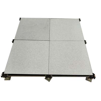 Latest style high quality homogeneous raised access floor tiles