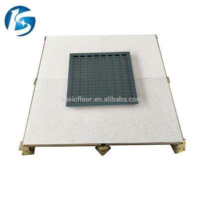 China manufacturer anti-static flooring steel access perforated raised floor